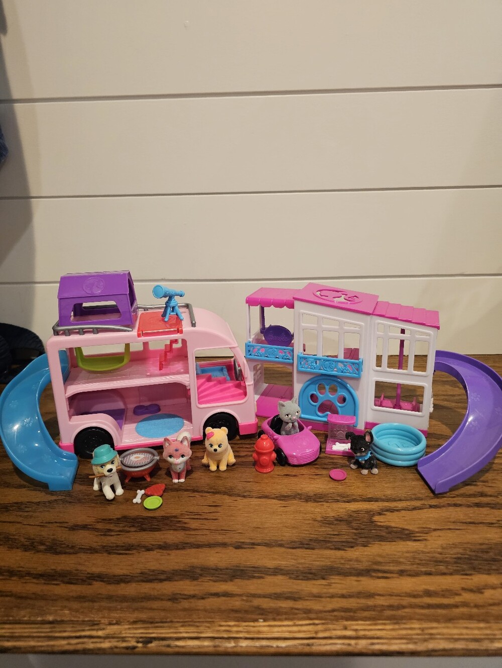 Barbie Pet Camper & Pet Dreamhouse Bundle